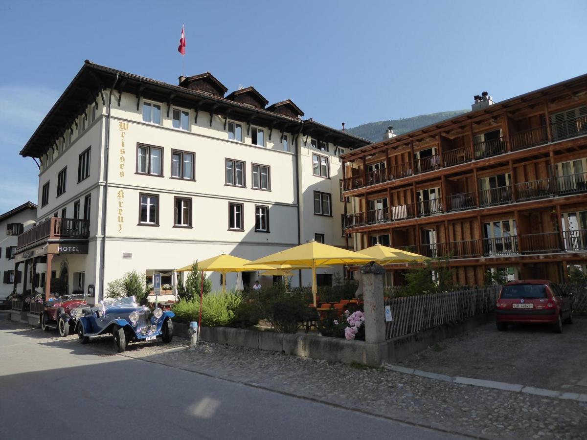 Hotel Weisses Kreuz Bergün Zewnętrze zdjęcie