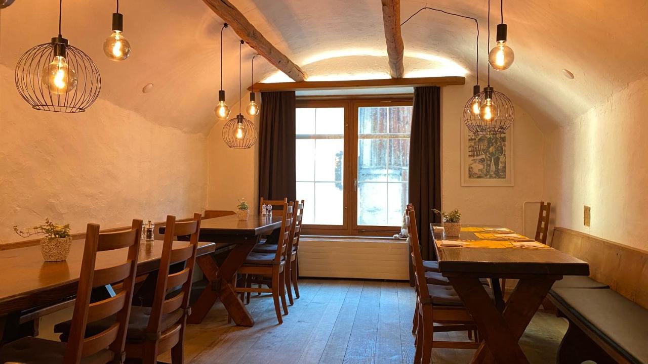 Hotel Weisses Kreuz Bergün Zewnętrze zdjęcie