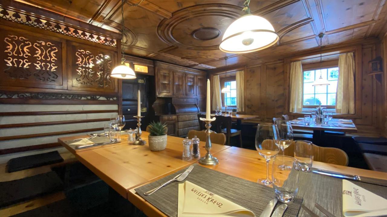 Hotel Weisses Kreuz Bergün Zewnętrze zdjęcie