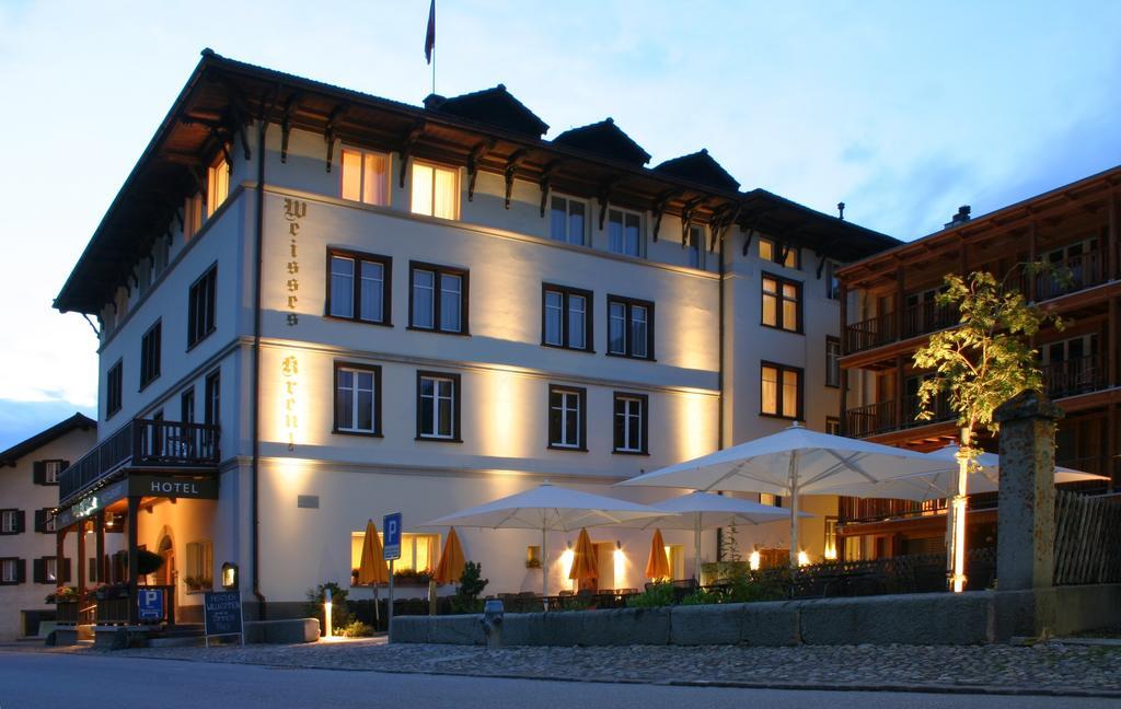 Hotel Weisses Kreuz Bergün Zewnętrze zdjęcie